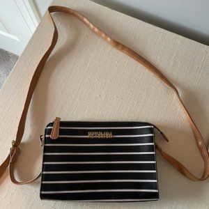 Kenneth Cole Reaction Black and White Crossbody